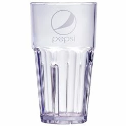 GET Enterprises GET 9916-BP Bahama 16 Oz. Blue Pepsi® SAN Plastic Tumbler - 72/Case