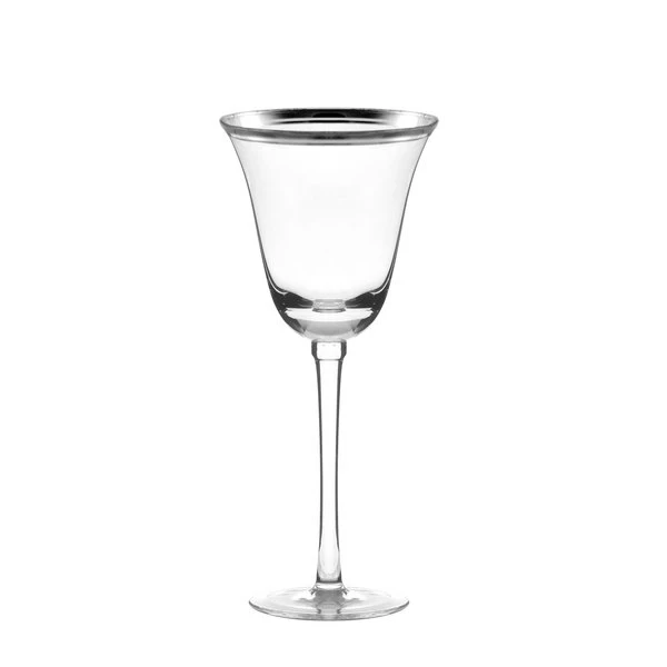 10 Strawberry Street Windsor 8 Oz. Silver Band Red Wine Glass - 4/Pack 1 10 Strawberry Street Windsor 8 Oz. Silver Band Red Wine Glass - 4/Pack