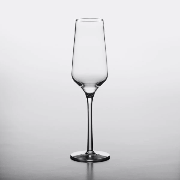 Libbey 92451 Infinium Prism 8.5 Oz. Tritan Plastic Champagne Flute - 12/Case 2 Libbey 92451 Infinium Prism 8.5 Oz. Tritan Plastic Champagne Flute - 12/Case - Image 2