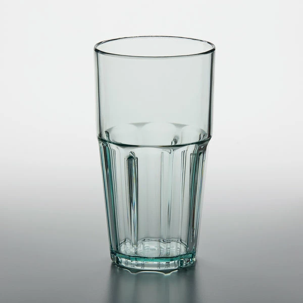 GET Enterprises GET 9922-1-JA Bahama 22 Oz. Jade Customizable SAN Plastic Tumbler - 72/Case 2 GET Enterprises GET 9922-1-JA Bahama 22 Oz. Jade Customizable SAN Plastic Tumbler - 72/Case - Image 2