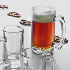 Arcoroc 53404 25 Oz. Customizable Sport Beer Mug By Arc Cardinal - 12/Case