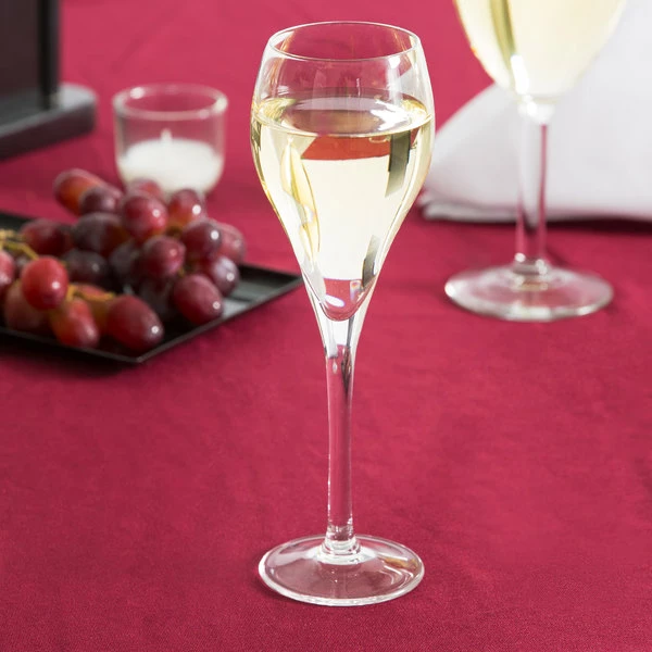 Arcoroc J1478 Malea 5.25 Oz. Customizable Flute Glass By Arc Cardinal - 24/Case 1 Arcoroc J1478 Malea 5.25 Oz. Customizable Flute Glass By Arc Cardinal - 24/Case