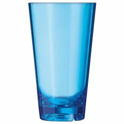 Arcoroc FM403 Outdoor Perfect 19.75 Oz. Blue SAN Plastic Cooler Glass By Arc Cardinal - 36/Case