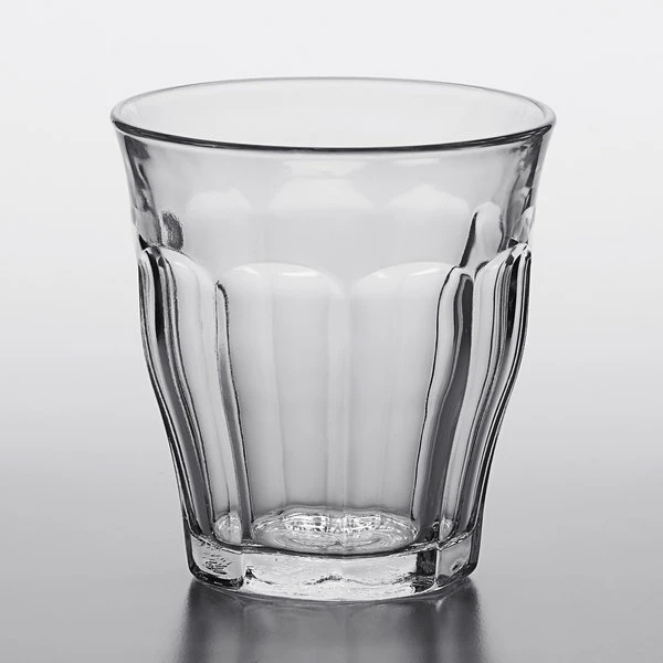 Duralex 1025AB06 Picardie 5.625 Oz. Stackable Glass Tumbler - 6/Pack 2 Duralex 1025AB06 Picardie 5.625 Oz. Stackable Glass Tumbler - 6/Pack - Image 2