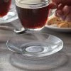 Duralex 4007AF06 Gigogne 5 1/4" Stackable Glass Saucer - 72/Case