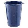 Tablecraft 10157 Enamelware 16.9 Oz. Blue Tumbler With Speckles