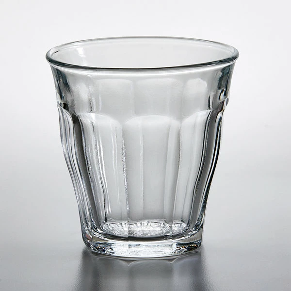Duralex 1026AB06 Picardie 7.75 Oz. Stackable Glass Tumbler - 72/Case 2 Duralex 1026AB06 Picardie 7.75 Oz. Stackable Glass Tumbler - 72/Case - Image 2