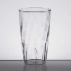 Carlisle 4366607 Swirl 12 Oz. Clear Polycarbonate Tumbler - 6/Pack -Vidivi shop 1983722
