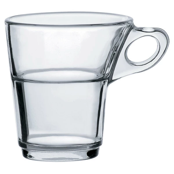 Duralex 4026AR06 Caprice 3.125 Oz. Stackable Glass Espresso Mug - 72/Case 2 Duralex 4026AR06 Caprice 3.125 Oz. Stackable Glass Espresso Mug - 72/Case - Image 2