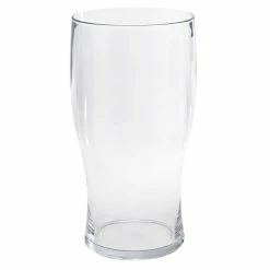 Front Of The House ABR004CLT23 Drinkwise 20 Oz. Tritan Plastic Beer Glass - 12/Pack