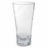 Front Of The House AHB003CLT23 Drinkwise 18 Oz. Hammered Tritan Plastic Highball Glass - 12/Pack