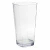 Front Of The House AHB005CLT23 Drinkwise Mod 23 Oz. Tritan Plastic Stackable Highball Glass - 12/Pack