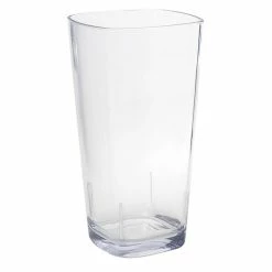 Front Of The House AHB005CLT23 Drinkwise Mod 23 Oz. Tritan Plastic Stackable Highball Glass - 12/Pack
