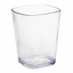 Front Of The House ADO005CLT23 Drinkwise Mod 16 Oz. Tritan Plastic Stackable Double Rocks / Old Fashioned Glass - 12/Pack