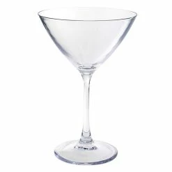 Front Of The House AMA007CLT23 Drinkwise 10 Oz. Tritan Plastic Martini Glass - 12/Pack