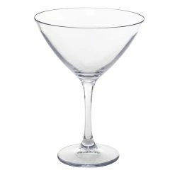 Front Of The House AMA008CLT23 Drinkwise 7 Oz. Tritan Plastic Martini Glass - 12/Pack