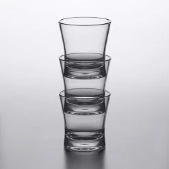 Carlisle 560907 Alibi 8.3 Oz. SAN Plastic Rocks / Old Fashioned Glass - 6/Pack -Vidivi shop 2006759