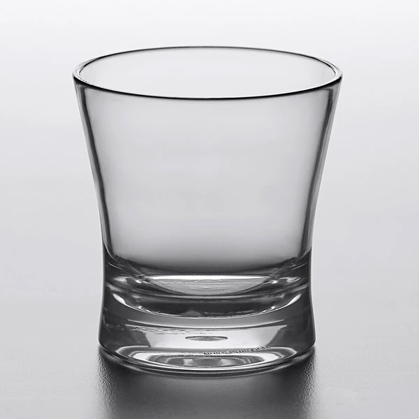 Carlisle 560907 Alibi 9 Oz. SAN Plastic Rocks / Old Fashioned Glass - 24/Case 2 Carlisle 560907 Alibi 9 Oz. SAN Plastic Rocks / Old Fashioned Glass - 24/Case - Image 2