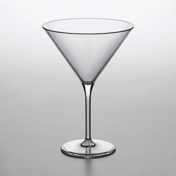 Carlisle 564607 Alibi 9 Oz. Plastic Martini Glass - 24/Case 2 Carlisle 564607 Alibi 9 Oz. Plastic Martini Glass - 24/Case - Image 2