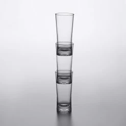 Carlisle 561007 Alibi 9.2 Oz. SAN Plastic Hi Ball Glass - 6/Pack -Vidivi shop 2007164