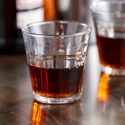 Duralex 1031AB06 Prisme 6 Oz. Stackable Glass Tumbler - 48/Case