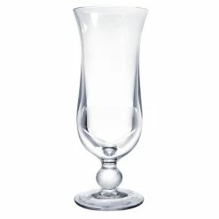 Elite Global Solutions DW11PC-CL 11 Oz. Plastic Hurricane Glass - 24/Case