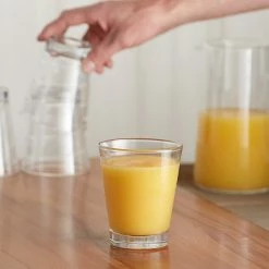 Duralex 1071AB06 Spirale 12.375 Oz. Stackable Glass Tumbler - 6/Pack