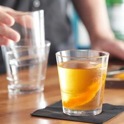 Acopa Select 10 Oz. Stackable Rocks / Old Fashioned Glass - 12/Case