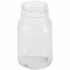 American Metalcraft PMJ26 26 Oz. Plastic Drinking Jar / Mason Jar