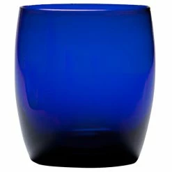 Fortessa Tableware Solutions Fortessa Gala 15 Oz. Cobalt Blue Short Beverage Glass - 12/Case