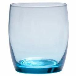 Fortessa Tableware Solutions Fortessa Gala 15 Oz. Aquamarine Short Beverage Glass - 12/Case