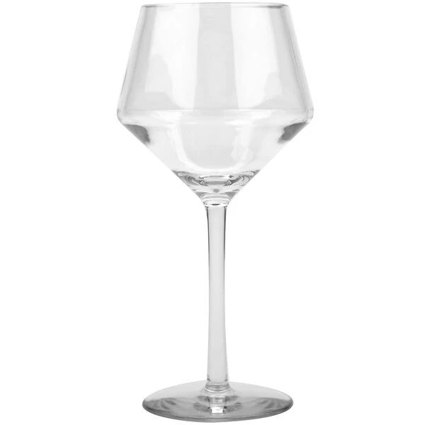 GET Enterprises GET SW-2001-CL Via 16 Oz. Customizable Tritan Plastic Wine Glass - 24/Case 1 GET Enterprises GET SW-2001-CL Via 16 Oz. Customizable Tritan Plastic Wine Glass - 24/Case