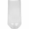 GET Enterprises GET SW-2004-CL Via 14 Oz. Customizable Tritan Plastic Tall Tumbler - 24/Case