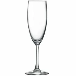 Arcoroc Q2504 ArcoPrime 5.75 Oz. Customizable Flute Glass By Arc Cardinal - 12/Case