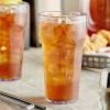 Choice 22 Oz. Clear SAN Plastic Paneled Tumbler - 12/Pack