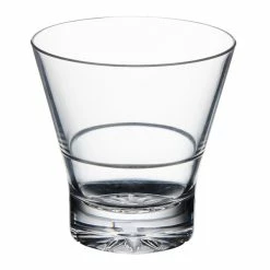 Thunder Group PLTHRG210C 10 Oz. Plastic Starburst Rocks / Old Fashioned Glass -Vidivi shop 219670