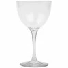 GET Enterprises GET Social Club 4 Oz. Tritan Plastic Nick And Nora Cocktail Glass - 24/Case