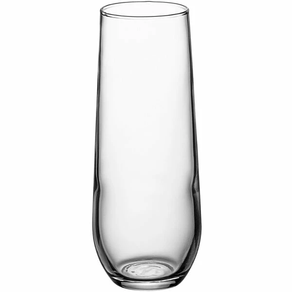 Libbey 228 8.5 Oz. Stemless Flute Glass - 12/Case 2 Libbey 228 8.5 Oz. Stemless Flute Glass - 12/Case - Image 2