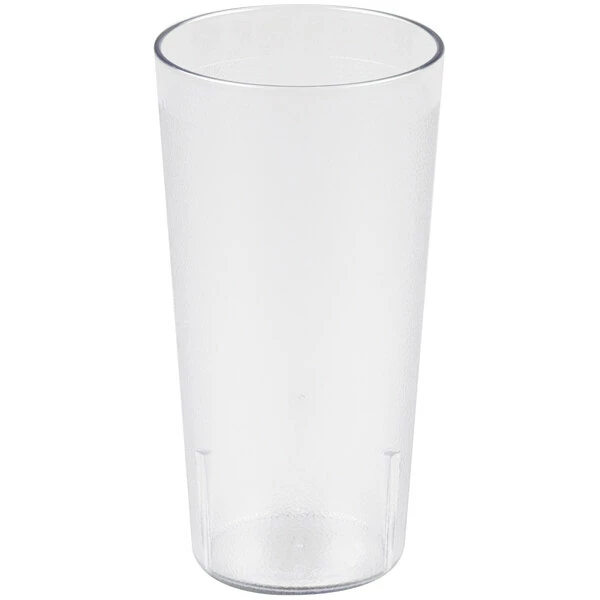 Cambro 2000P2152 Colorware 22 Oz. Clear Customizable SAN Plastic Tumbler - 24/Case 2 Cambro 2000P2152 Colorware 22 Oz. Clear Customizable SAN Plastic Tumbler - 24/Case - Image 2