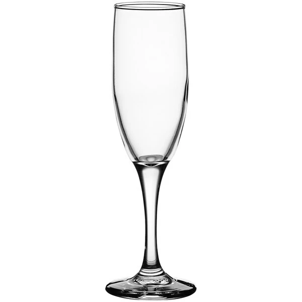 Libbey 3795 Embassy 6 Oz. Flute Glass - 12/Case 2 Libbey 3795 Embassy 6 Oz. Flute Glass - 12/Case - Image 2