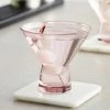 Acopa Pangea 6 Oz. Mauve Martini Glass - 12/Case
