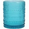 Fortessa Tableware Solutions Fortessa Jupiter 10 Oz. Lagoon Blue Rocks / Double Old Fashioned Glass - 24/Case