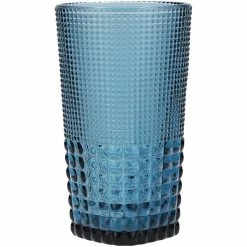 Fortessa Tableware Solutions Fortessa Malcolm 15 Oz. Cornflower Blue Beverage Glass - 24/Case