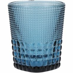 Fortessa Tableware Solutions Fortessa Malcolm 11.5 Oz. Cornflower Blue Rocks / Double Old Fashioned Glass - 24/Case