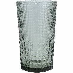 Fortessa Tableware Solutions Fortessa Malcolm 15 Oz. Gray Beverage Glass - 24/Case