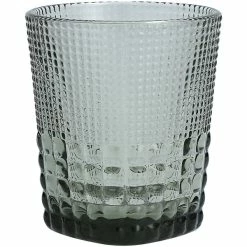 Fortessa Tableware Solutions Fortessa Malcolm 11.5 Oz. Gray Rocks / Double Old Fashioned Glass - 24/Case