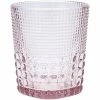Fortessa Tableware Solutions Fortessa Malcolm 11.5 Oz. Pink Rocks / Double Old Fashioned Glass - 24/Case