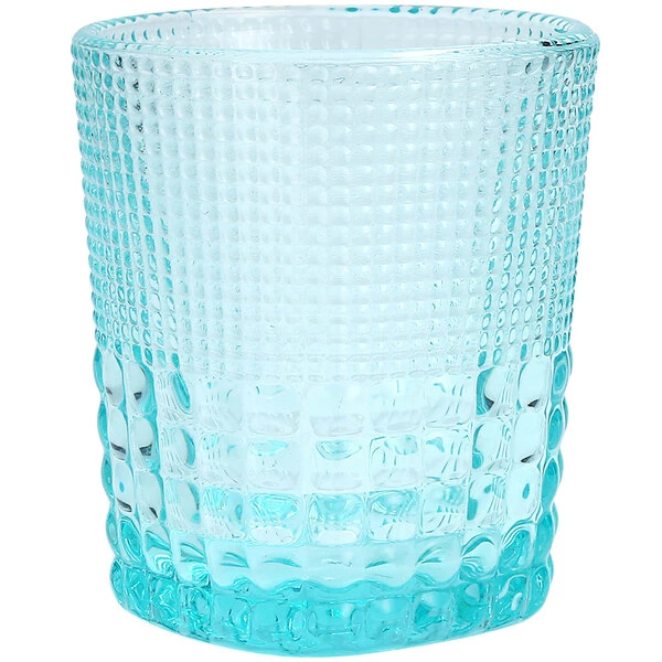 Fortessa Tableware Solutions Fortessa Malcolm 11.5 Oz. Pool Blue Rocks / Double Old Fashioned Glass - 24/Case 1 Fortessa Tableware Solutions Fortessa Malcolm 11.5 Oz. Pool Blue Rocks / Double Old Fashioned Glass - 24/Case