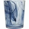 Fortessa Tableware Solutions Fortessa Swirl 11 Oz. Ink Blue Rocks / Double Old Fashioned Glass - 6/Case