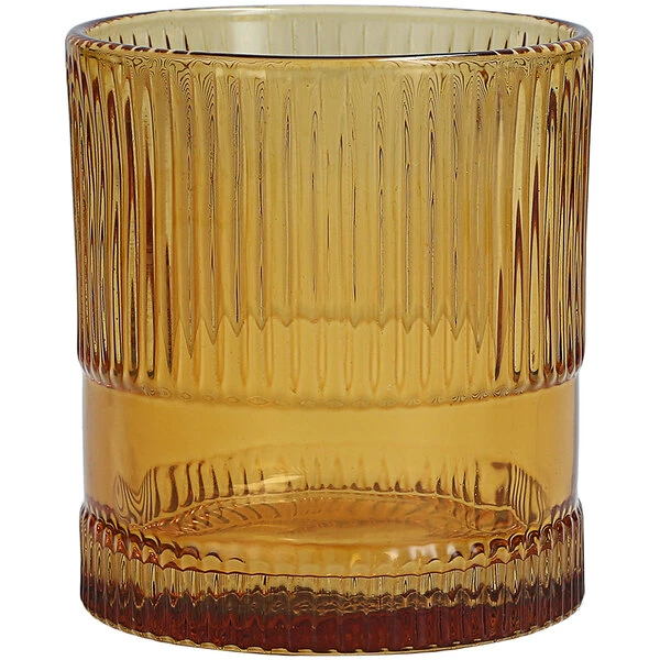 Fortessa Tableware Solutions Fortessa NoHo 9.85 Oz. Amber Rocks / Double Old Fashioned Glass - 4/Case 1 Fortessa Tableware Solutions Fortessa NoHo 9.85 Oz. Amber Rocks / Double Old Fashioned Glass - 4/Case